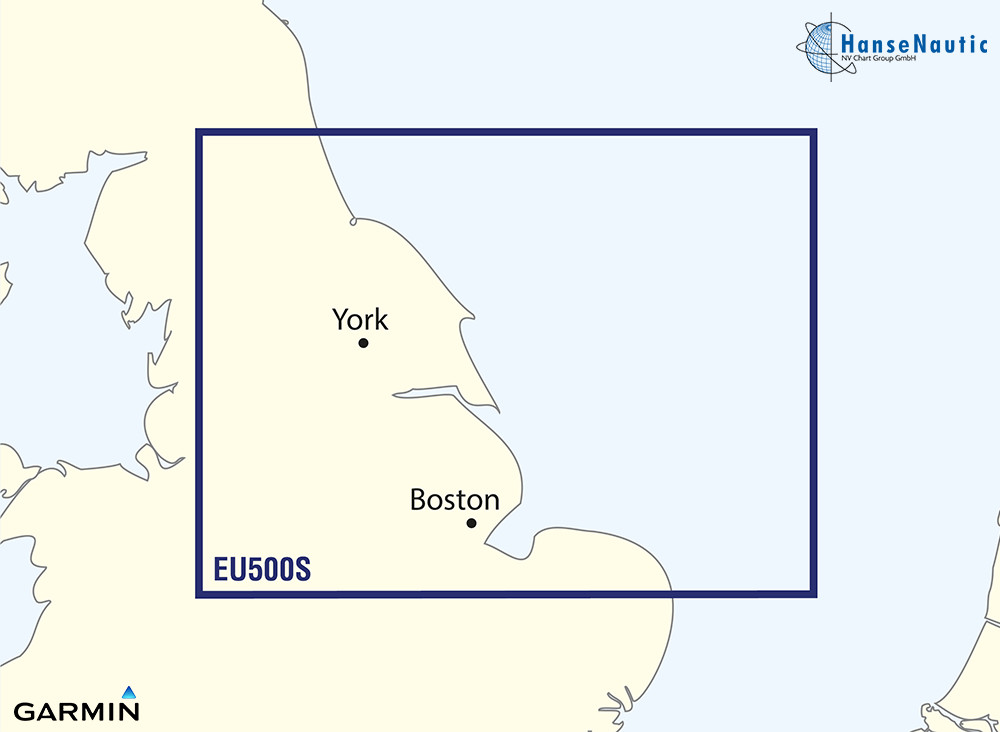 BlueChart Nordsee Ostküste England: Blyth-Lowestoft g3 Vision VEU500S