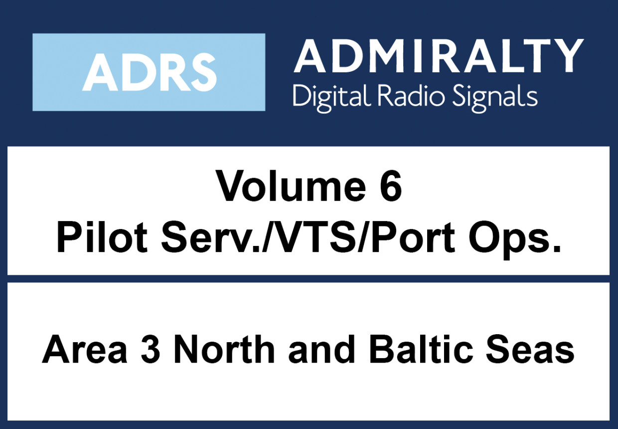 ADMIRALTY Digital List of Radio Signals 6 - Area 3 North & Baltic Seas Norway Arctic
