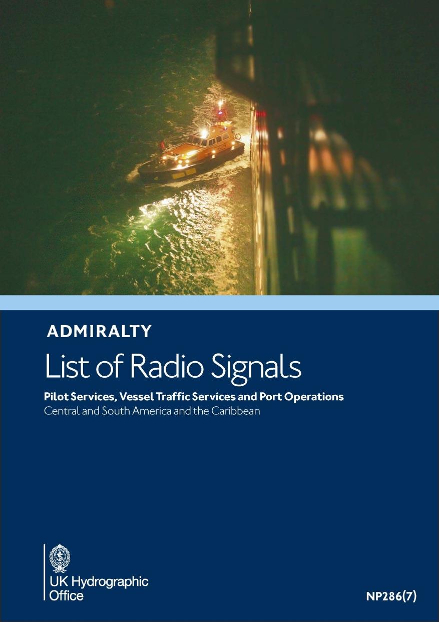 ADMIRALTY NP286(7) RadioSignals Pilot VTS Port - South America