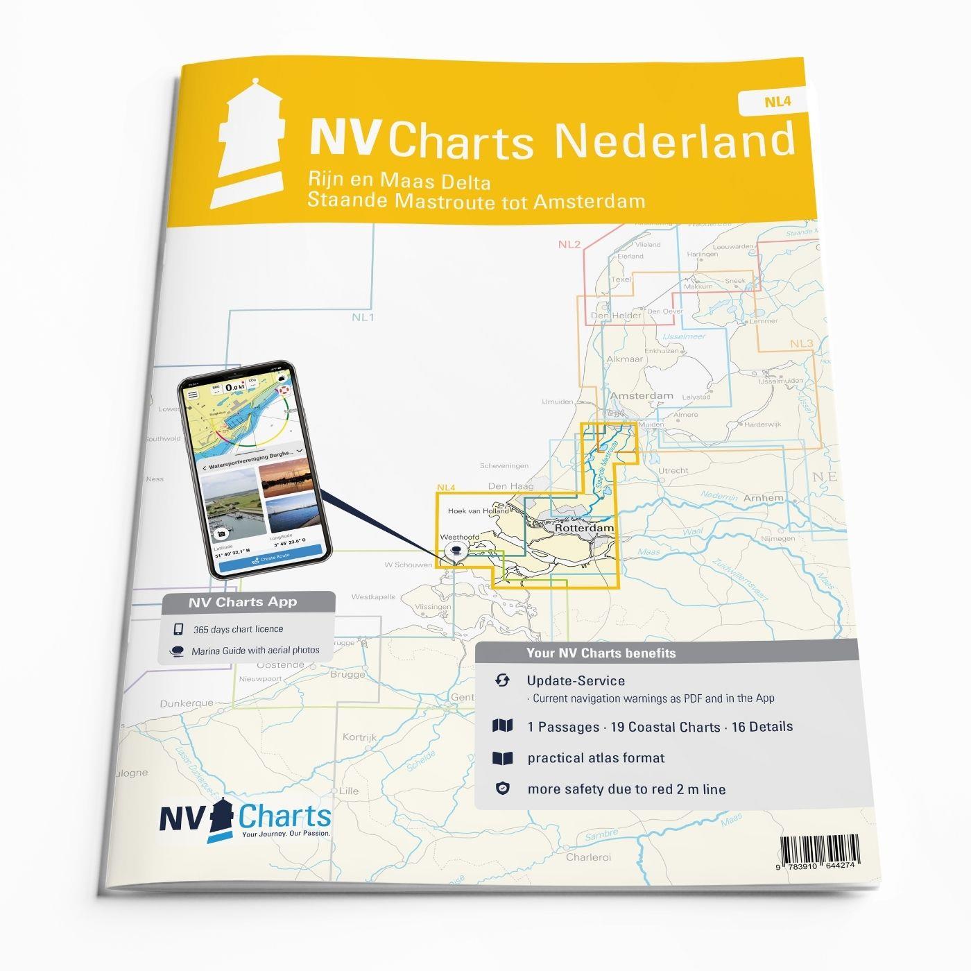 ABO - NV Charts Nederland NL4 - Rijn & Maas Delta