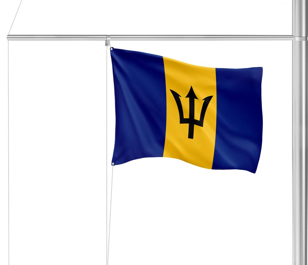 Gastlandvlag Barbados 30x45cm