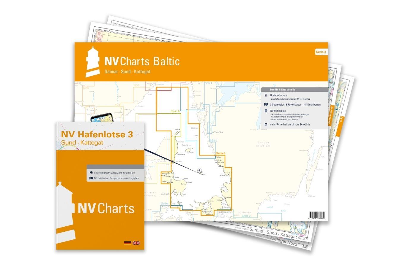 NV Charts Baltic Kartenkoffer Plano Serie 1 2 3 4