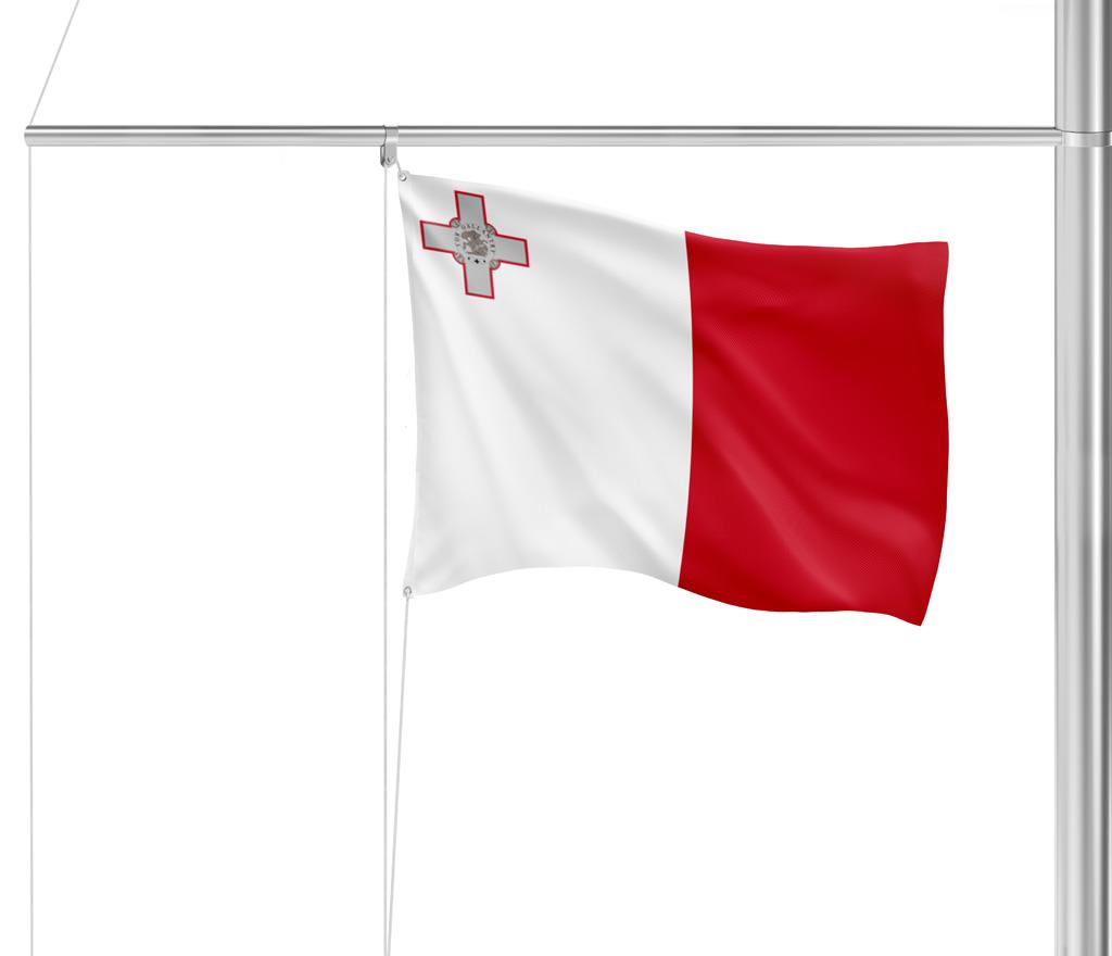 Gastlandvlag Malta 20X30cm