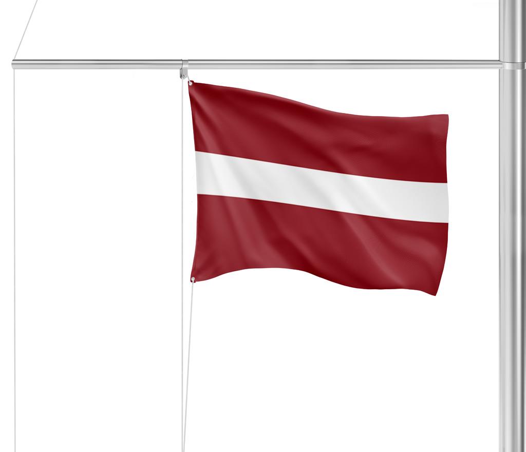 Gastlandvlag Letland 30X45cm