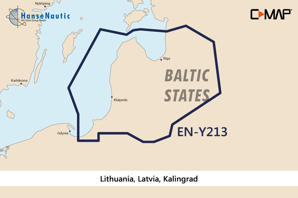 C-MAP Discover Litauen Lettland Kaliningrad EN-Y213