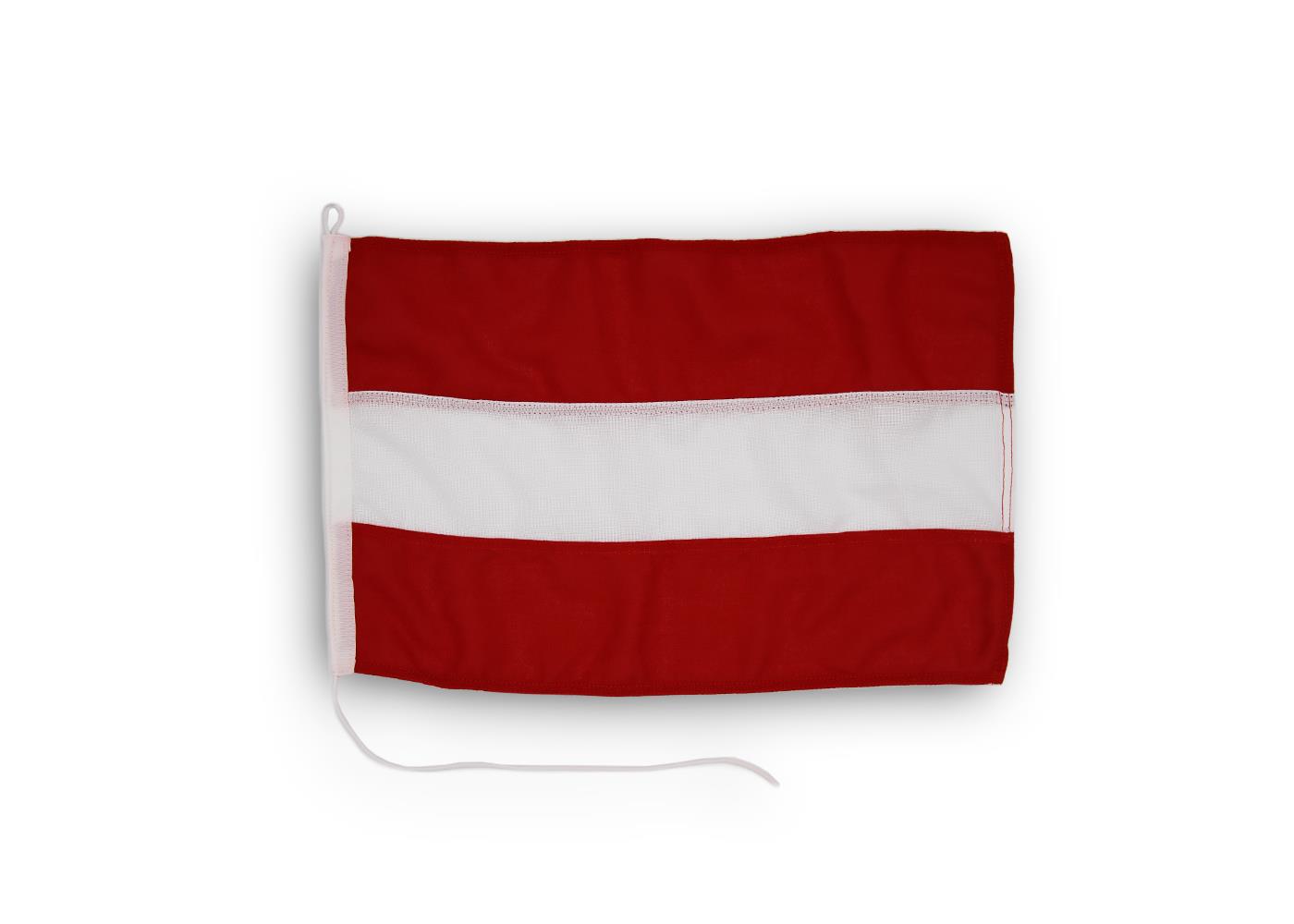 Gastlandvlag Letland 20X30cm